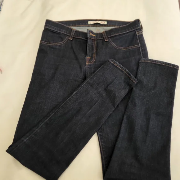 J Brand Super Skinny Jeans size 29 dark Blue - Picture 1 of 10
